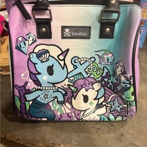Tokidoki Pastel Unicorn and Sea Creatures Tote